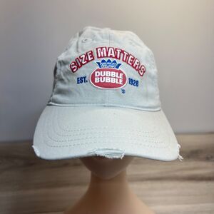 Vintage Original Dubble Bubble Size Matters Distressed Style Americas Hat Cap